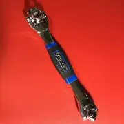 EZTOOLS Socket Wrench 8 in 1 Multifunction Universal Wrench Millimeters