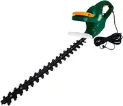 Electric Hedge Trimmer Household Plug-in Shrub Trimmer, Portable Hedge Trimmer for Garden Street Shrub Cutting, 10m Power Cord, Double-Edged Blade (Color : Green, Size : 10m Power Cord)