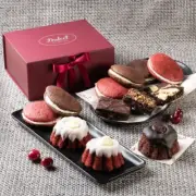 Dulcet Chocolate Mini Bundt and Red Velvet Whoopie Pie Bakery Gift Box