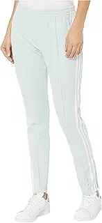 [adidas Originals] Women's Superstar Track Pants, Vapour Green, Medium