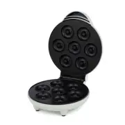 Mini Donut Maker, Non-Stick Surface Makes 7 Small Doughnuts, Decorate or Ice ...