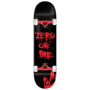 Zero Skateboard Assembly Zero or Die Red 8.5" x 32.3" Complete
