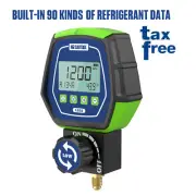 Refrigeration Digital Manifold Gauges HVAC A/C Vacuum Pressure Leakage Tester