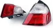 Artudatech Motorcycle Tail Light Lens Motorcycle Tail Light Cover Brake Light Turn Signal Cover for Honda Goldwing GL1800 01-12#B