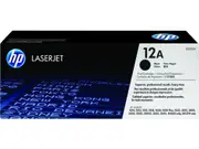 HP 12A Black Original LaserJet Toner Cartridge