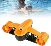 Electric Underwater Scooter 50m Diving Booster with Action Camera Mount, Sea Scooter 3 Gear Speed Dual Motor OLED Display, Snorkeling Electric Thruster Booster for Diving Swimming-1