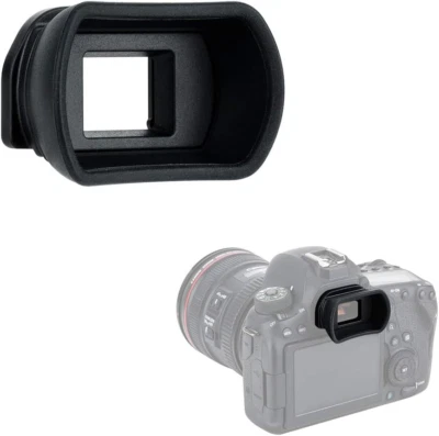 Kiwifotos Long Soft Viewfinder Eyecup Eyepiece for Canon EOS 90D 80D 70D 60D 77D