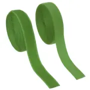 Sew on Hook and Loop Tape, 1 Inch Nylon Fastener Strips 5 Yards (Deep Green)