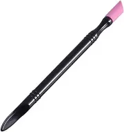 LALADEFIEE Double-end Nail Art Engraving Pen Cuticle Pushers Safe Dead Skin Remover for Personal Use