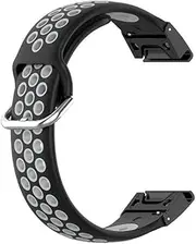 [ISOUDE] 22 26mm Silicone Watchband Quick Straps For Garmin 5X 5 Plus Fenix 6 6X Pro 3HR 935 945 Fenix 7X 7 Smart Watch Band Bracelet