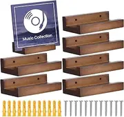 Record Holder Wall - Record Shelf Wall, Album Record Holder | Newspaper Holder, File Storage, Record Holder, Album Display Stand, Modern Home Decoration for Schallpla