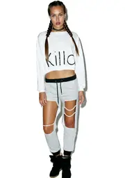 [Kill Brand] Killa Cropped Crewneck