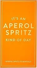 Santa Barbara Design Studio Gold Bar Tools Spoon Zester and Jigger Stainless Steel Cardboard Book Gift Box, 3-Piece, Aperol Spritz