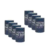 8x Annabel Trends Drink Can Cooler 7x10.5cm Stubby Holder You're the Best by Par