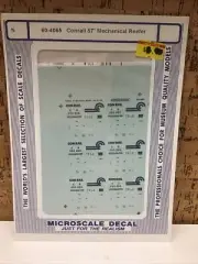 Microscale Decal N Scale 60-4065: Contrail 57’ Mechanical Reefer