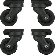 ALL IN RED BOX 4pcs Replacement Luggage Wheels 360° Spinner Luggage Replacement W193 Wheels Suitcase Repairment Wheels (4pcs)