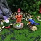 Fairy Garden Resin Dwarf Statue Bonsai Ornaments Cartoon Animal