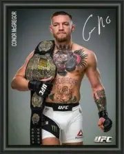 CONOR McGREGOR - UFC - A4 SIGNED PHOTO POSTER 2 HIGH GLOSS - PHOTO QUALITY