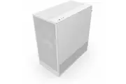 NZXT H5 Flow CC-H52FW-R1 Computer Case - ATX Motherboard Supported - Mid-tower - Mesh, Tempered Glass, Galvanized Cold Rolled St