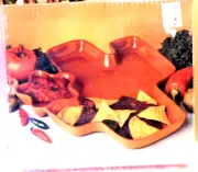 Boston Warehouse~Salsa! Cactus Chip & Dip Server 1994 With Box NEW!