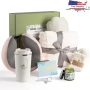 Get Well Soon Gift Basket Women 9pcs Comfort Package After Surgery Care Gifts US