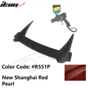 Fits 16-21 Honda Civic 10th X Type-R Roof Spoiler New Shanghai Red Pearl ABS (for: Honda Civic)