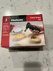 Chefmate Creme Brulee Set 5 Piece 4 Ceramic Ramekins Torch and Butane Fuel NIB