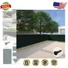 Temporary 3' x 50' Outdoor Privacy Mesh Screen - Ideal for Balconies & Fences