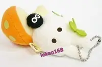 在飛比找Yahoo!奇摩拍賣優惠-宮崎駿的電影龍貓Totoro小白與菇菇絨毛吊飾組[情人生日好
