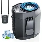 2025 Smart Portable Rechargeable Fan with LED Light & 17H Runtime, 4-Speed 92...