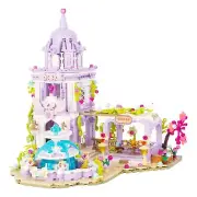 Building Blocks Set, Garden House Building Toys, Dream Villa Building Set for...