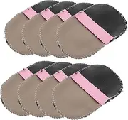 CAXUSD 8pcs Leather Care Oil Brush Gloves Plush Shoes Polishing Mitts Leather Sofa Cleaning Polishing Kit Cloth Couch Brushes for Furniture Bags and More
