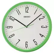 Seiko Kihon Wall Clock, Green, 12 inches QHA011M