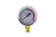 Low Pressure Gauge for Acetylene Regulator 0-30 psi - 2 inches - 1/4" NPT