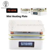 65W Mini Hot Plate Soldering Preheating Station Intelligent Heating Table OLED
