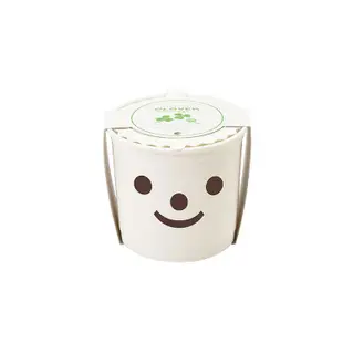 Smile Smile 微笑療癒可掛式植栽盆器 (笑臉/微笑/盆器/開罐造型/日本授權/向日葵/辦公室小物)