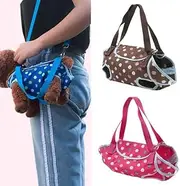 ZCLCP Pet Dog Cats Carrier Backpack Outdoor Travel Breathable Leg Out Shoulder Hand Bag (for Small Breeds ONLY) (Small,Brown)