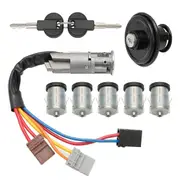 Lock Set Ignition Switch Kit 4162F4 4162L9 4162S1 4162-S1 for Jumpy Expert Scudo Door Lock Barrels As Shown
