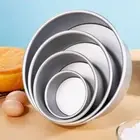 Bread Pizza Aluminum Removable Chiffon Pan Cake Mold Baking Tray Fondant Mold