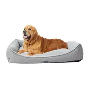 Superior Pet Luxe Aus Made Dog Basket Grey