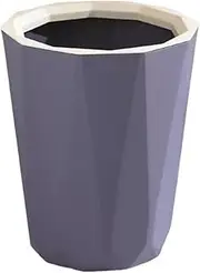 Bathroom Trash can Wastebasket Large Capacity Household Light Luxury Toilet Kitchen Living Room Bedroom Office Bathroom Fashion Paper Basket Kitchen Trash Can (Color : Green)