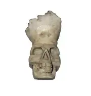 Crystal QUARTZ Skull Carving