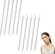 FAST-FX 10 Piece Piercing Needles Kit, 16G 1.2mm Medical Stainless Steel Ear Piercing Needle Kit