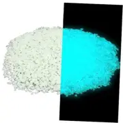 Glow in The Dark Gravel, Fluorescent Glow in The Dark Rocks 3-5 mm Blue Green