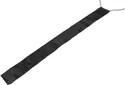 BESPORTBLE Fishing Pole Case Bag Oxford Folding Rod Carrying Storage Bag for Fishing Gear Durable Protective Tackle Case Segmented Design for and Storage Black