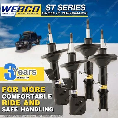 Front Rear Webco Elite Shock Absorbers for LEXUS RX330 MCU38 3.3 4WD Wagon 03-06 (for: Lexus)