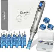 M8S Micronee.dling Pen,Der.ma Micronee.dle Pen,6-Speed Adjustment,Micronee.dle Machine with 10 Replacement Parts for Home Use - Amazing Der.ma Beauty Pen for Women and Men