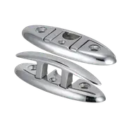 Marine Town - Pull Up Folding Cleat Cast Stainless Steel 114mm