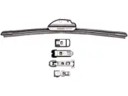 Front Wiper Blade Bosch 15JDBS64 for MG Midget MGB 1976 1978 1977 1975 1974 1979 (for: MG)