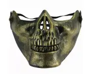 Skull Face Mask Halloween Costume Half Face Masks Skeleton Mask Party